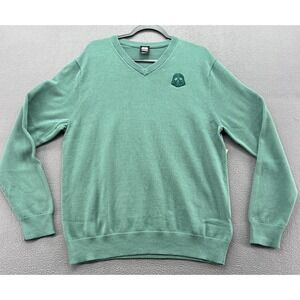 Amazon Essentials Star Wars Darth Vader V-Neck Sweater Green Mens Large J11325